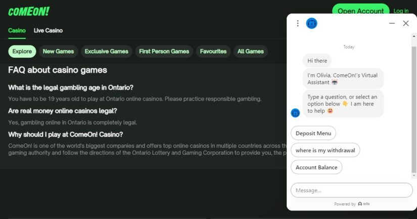 If you require assistance, there is a dedicated FAQ section. For those without an account, essential information can be found in the terms and conditions.