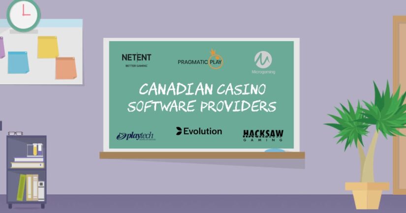 Game development companies supplying online casinos in Canada