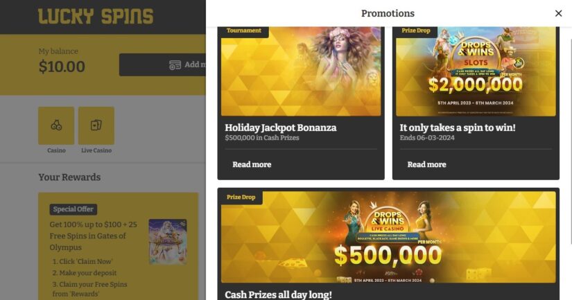 Casino bonuses can also be accrued through ongoing promotions offered by various casinos, which are typically listed on a designated promotions page.