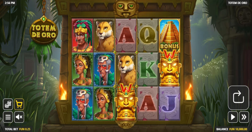 Slot Totem de Oro by Gamebeat