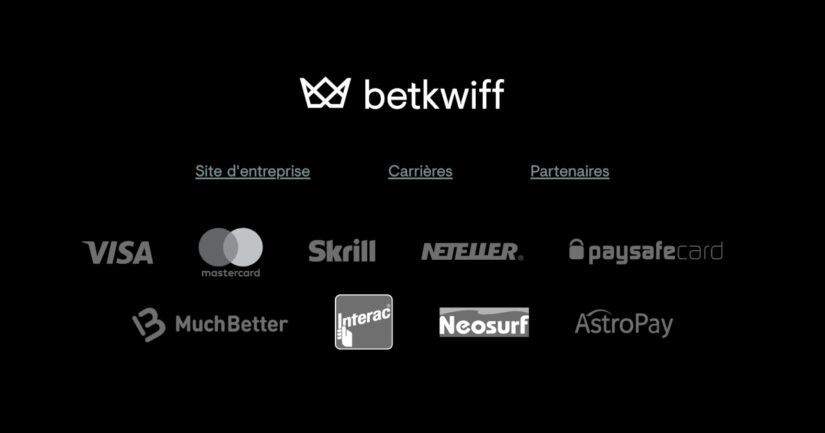 Options de paiement proposées par Betkwiff
