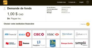 Complétez la transaction pour le dépôt minimum.
