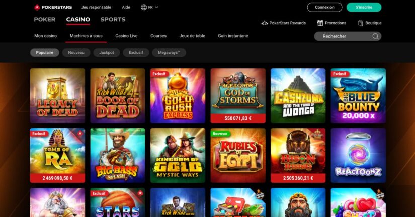 Casino en ligne Québec - PokerStars